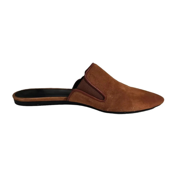 Jenni Kayne Suede Mules Saddle Size 8 - Picture 7 of 11